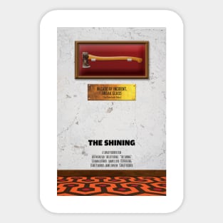 The Shining (1980) Fan-Made Poster Sticker